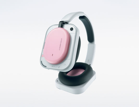 Handsfree Bluetooth Nothing Headphone (a), MultiPoint, A2DP, ANC, Růžová