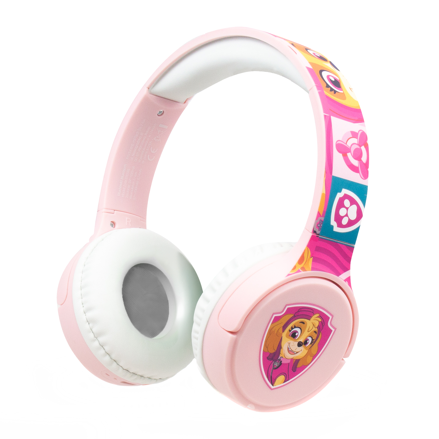 Handsfree Bluetooth OEM Paw Patrol Kids, A2DP, Růžová