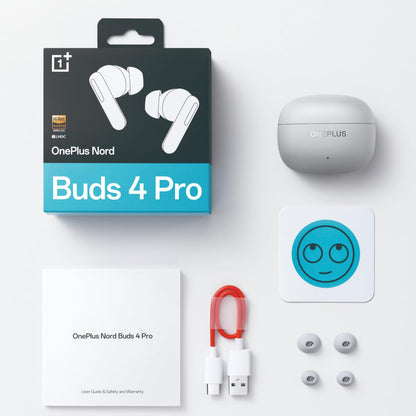 Bluetooth handsfree OnePlus Nord Buds 4 Pro, šedá 5481159287