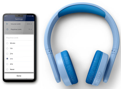 Handsfree Bluetooth Philips Kids, A2DP, Modrá TAK4206BL/00