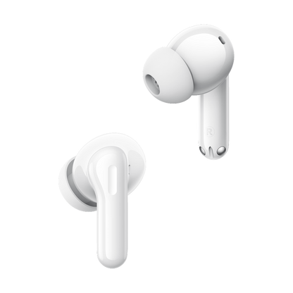 Handsfree Bluetooth Realme Buds T200, TWS, ANC, MultiPoint, Bílá