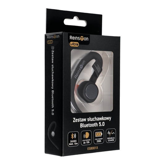 Handsfree Bluetooth Reinston ESB001X, MultiPoint, A2DP, Černá