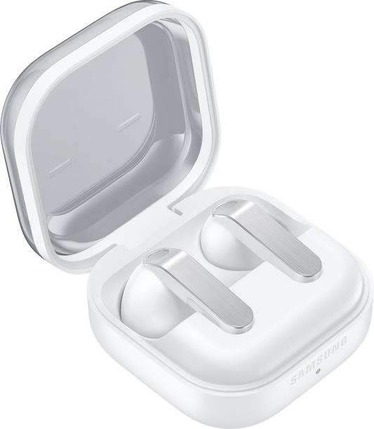 Handsfree Bluetooth Samsung Galaxy Buds4, Bílá SM-R540NZWAEUE