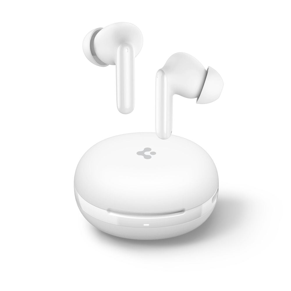 Handsfree Bluetooth Spigen SA2400, TWS, ANC, Bílá