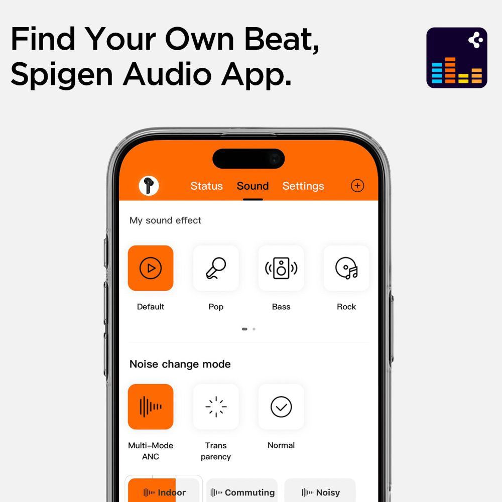 Handsfree Bluetooth Spigen SA2400, TWS, ANC, Bílá