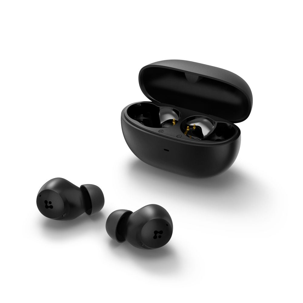 Handsfree Bluetooth Spigen SA2401, TWS, ANC, Černá ASD07887