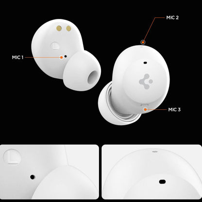 Handsfree Bluetooth Spigen SA2401, TWS, ANC, Černá ASD07887