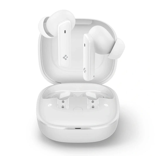 Handsfree Bluetooth Spigen SA2402, TWS, ANC, Bílá ASD07964
