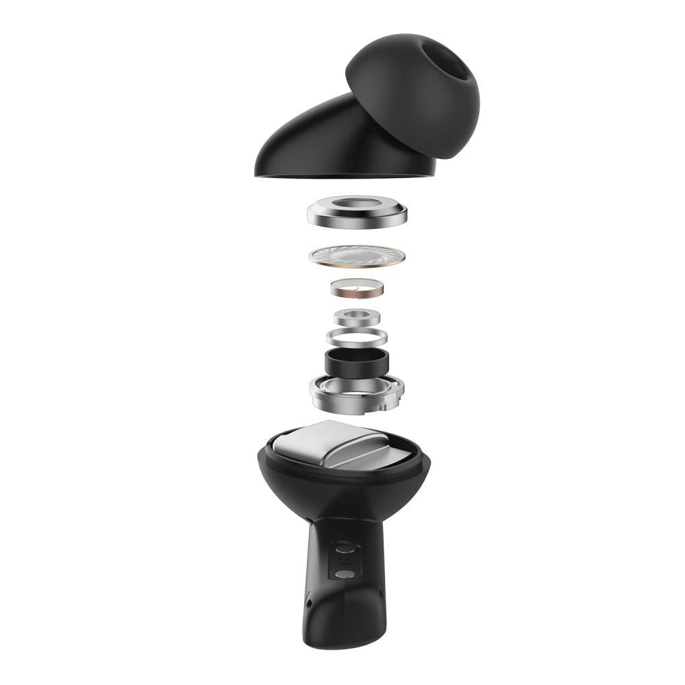 Handsfree Bluetooth Spigen SA2402, TWS, ANC, Bílá