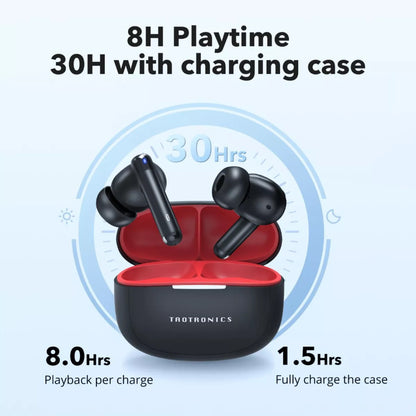 Handsfree Bluetooth TaoTronics TT-BH1120, TWS, Černá