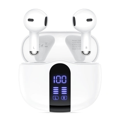 Bluetooth handsfree Tech-Protect Ultraboost Core G2, TWS, bílá