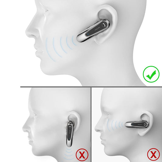 Handsfree Bluetooth Techsuit CB2 AirTalk, A2DP, Černá