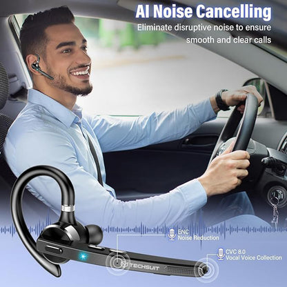 Handsfree Bluetooth Techsuit G9 TalkZen, A2DP, Černá