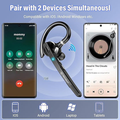 Handsfree Bluetooth Techsuit G9 TalkZen, A2DP, Černá