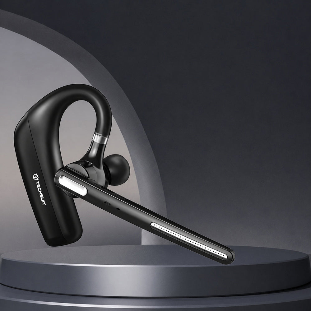 Handsfree Bluetooth Techsuit PowerTalks G6, MultiPoint, A2DP, Černá