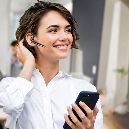 Handsfree Bluetooth Techsuit PowerTalks G6, MultiPoint, A2DP, Černá