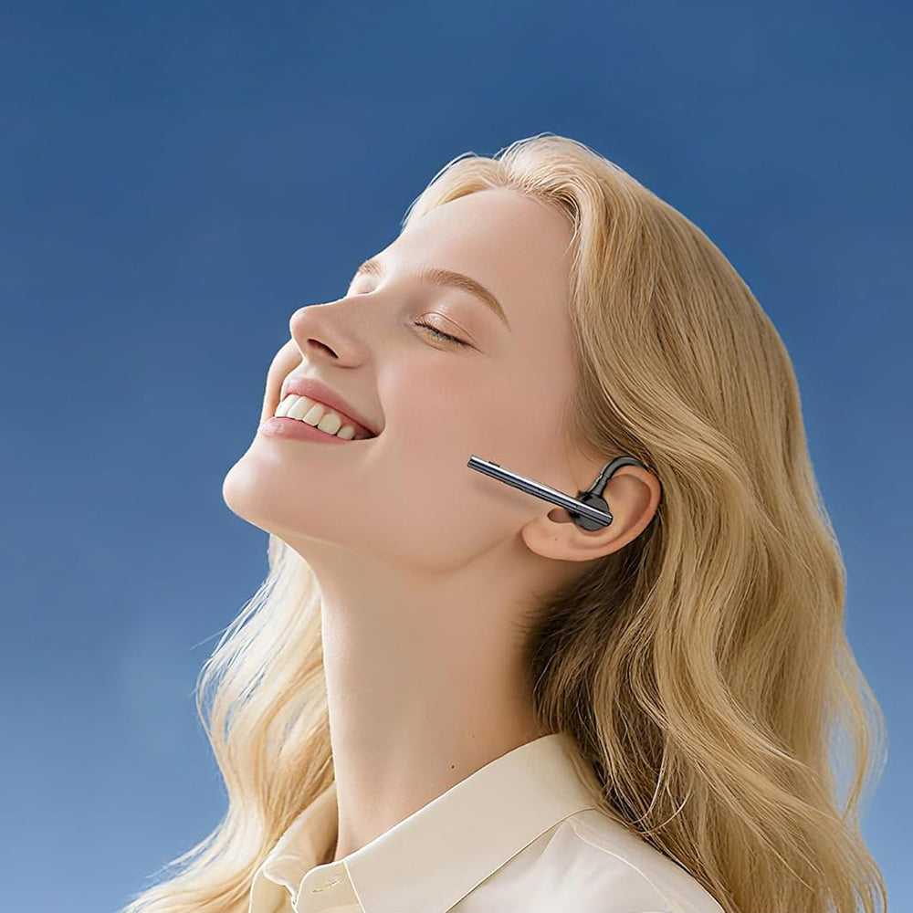Handsfree Bluetooth Techsuit Vocelis Pro CB4, A2DP, Modrá