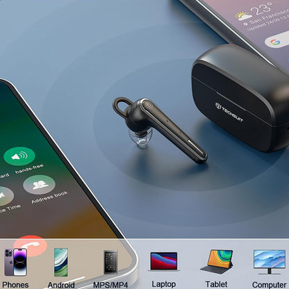 Handsfree Bluetooth Techsuit Voicera CB3, A2DP, Černá