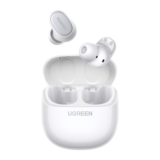Bluetooth handsfree UGREEN Dots (75627), TWS, MultiPoint, bílá