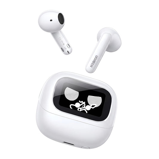 Handsfree Bluetooth UGREEN HiTune H6 Magic WS216 (65386), TWS, ANC, MultiPoint, Bílá