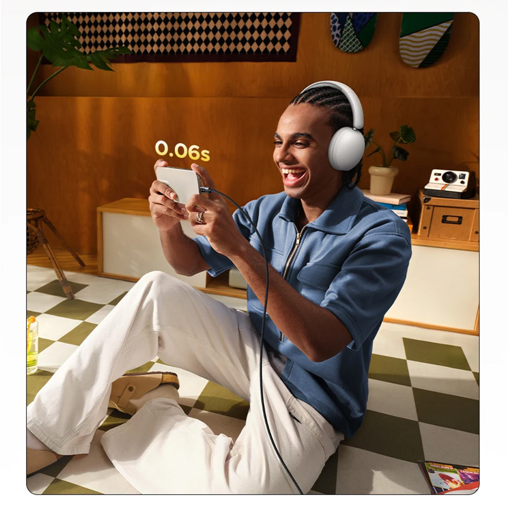 Handsfree Bluetooth UGREEN HiTune Max 2 HP205, MultiPoint, A2DP, ANC, Černá