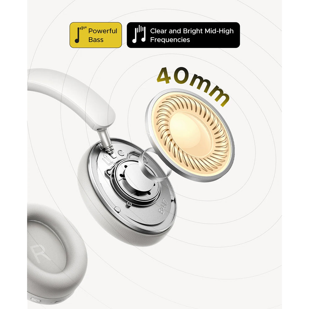 UGREEN HiTune Max 2 HP205 Bluetooth Handsfree, MultiPoint, A2DP, ANC, Black