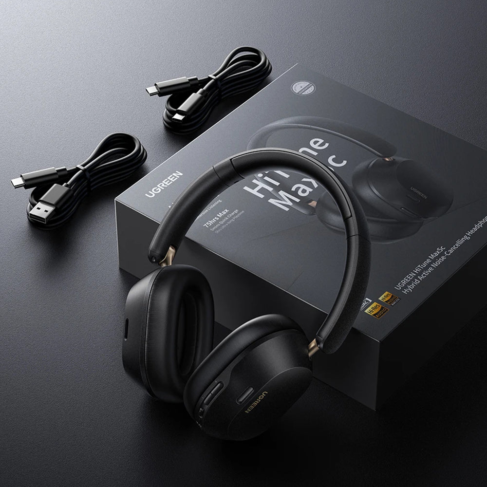 Handsfree Bluetooth UGREEN HiTune Max5C HP203, A2DP, ANC, Modrá