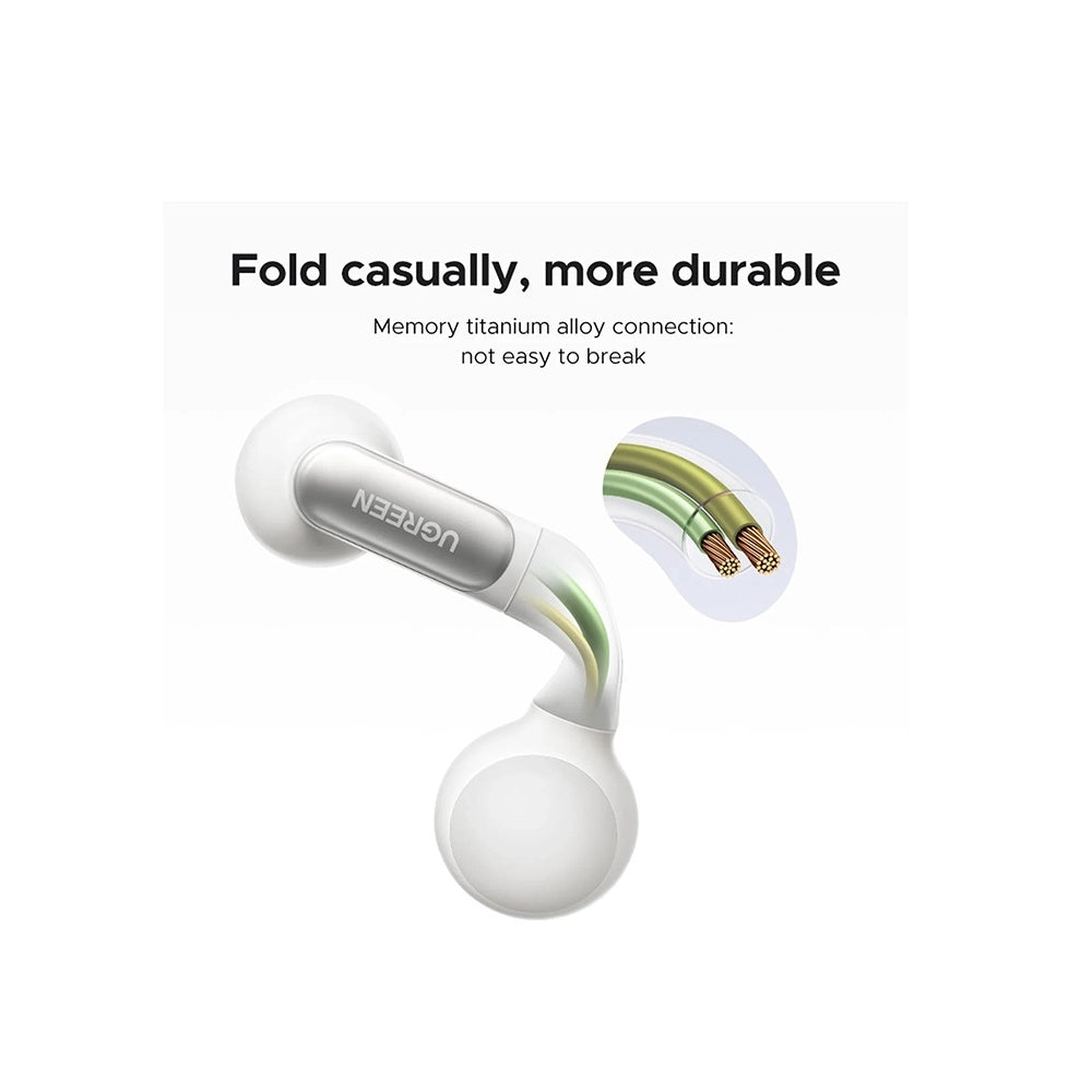 Handsfree Bluetooth UGREEN HiTune S5 True WS210, TWS, Bílá