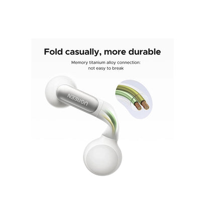 Handsfree Bluetooth UGREEN HiTune S5 True WS210, TWS, Bílá