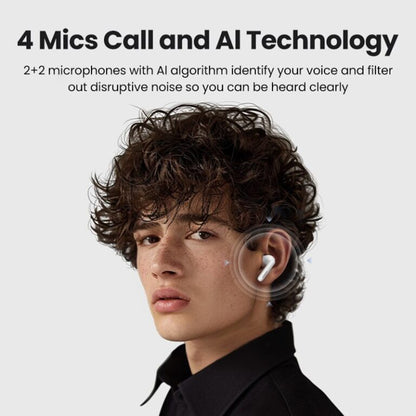 Handsfree Bluetooth UGREEN HiTune T3 Pro WS206, TWS, ANC, MultiPoint, Bílá