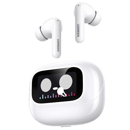 Handsfree Bluetooth UGREEN HiTune T6 Magic WS211, TWS, ANC, MultiPoint, Bílá
