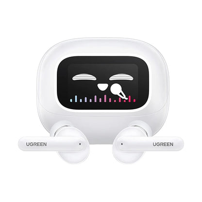 Handsfree Bluetooth UGREEN HiTune T6 Magic WS211, TWS, ANC, MultiPoint, Bílá