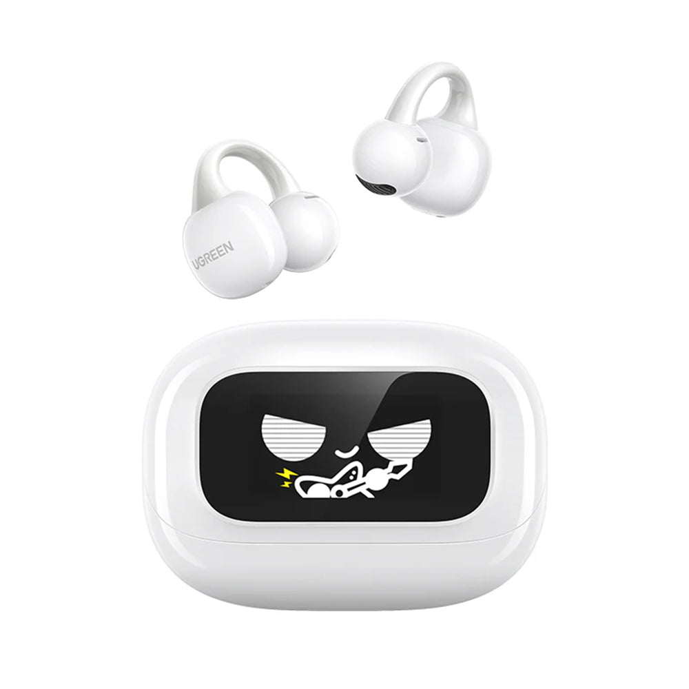 Handsfree Bluetooth UGREEN S6 ClipBuds Magic WS208, TWS, Bílý