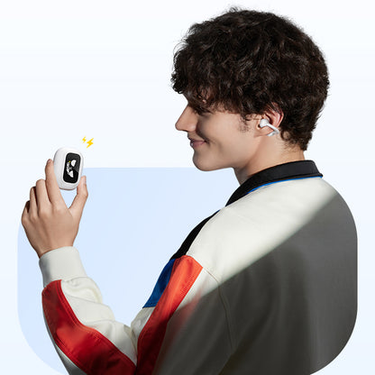 Handsfree Bluetooth UGREEN S6 ClipBuds Magic WS208, TWS, Bílý