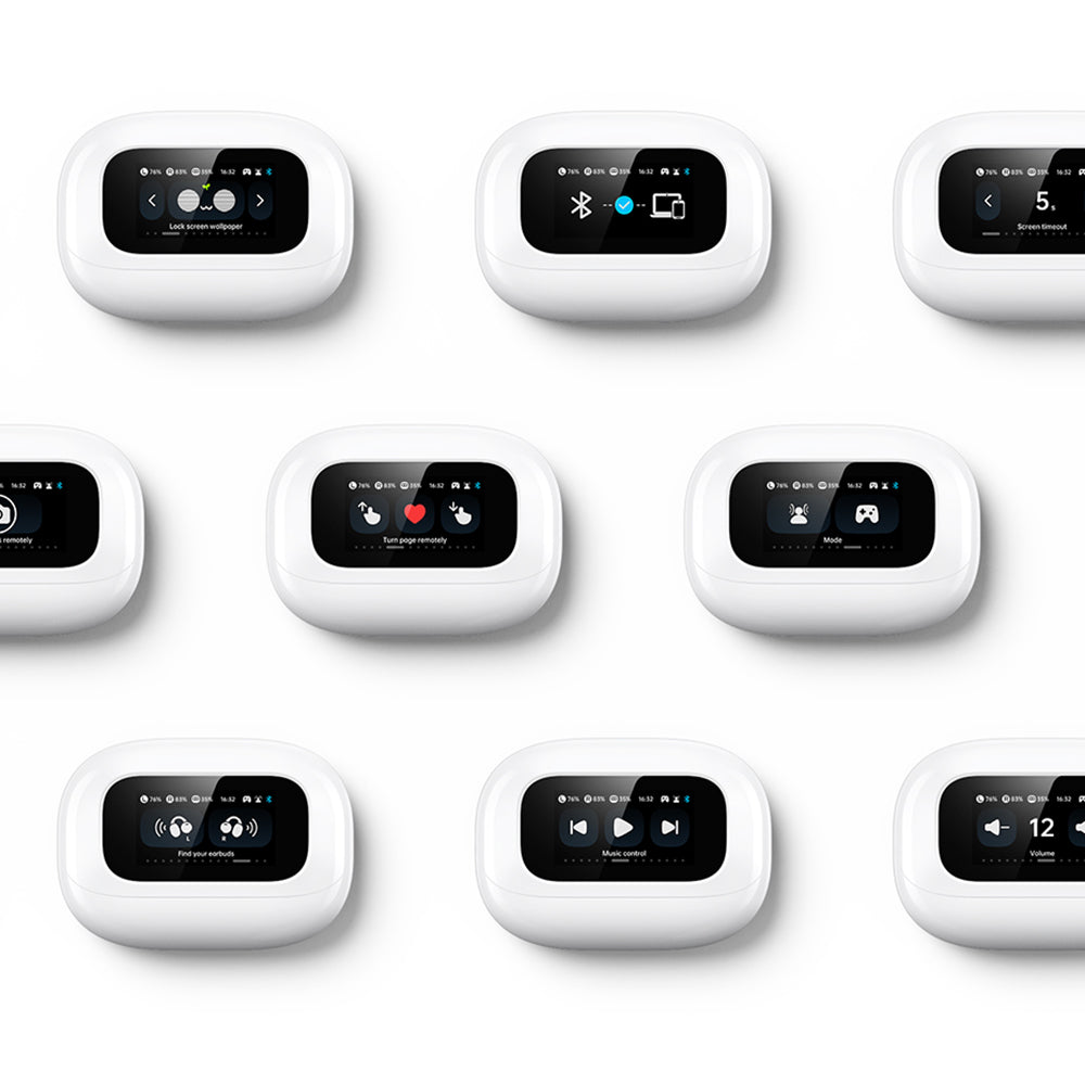 Handsfree Bluetooth UGREEN S6 ClipBuds Magic WS208, TWS, Bílý