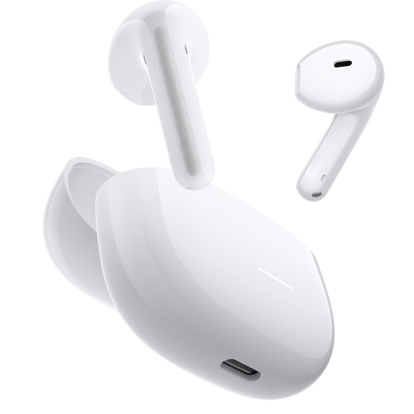 Bluetooth handsfree Xiaomi Redmi Buds 8 Active, TWS, MultiPoint, bílá BHR08JUGL