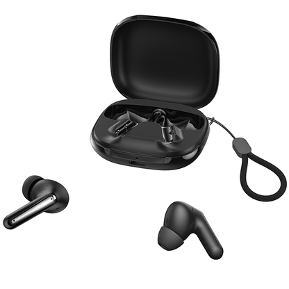Handsfree Bluetooth XO Design G53, TWS, ANC, Černá