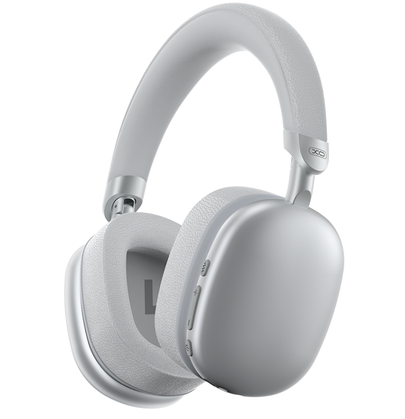 Handsfree Bluetooth XO Design BE55, A2DP, ANC, Stříbrná