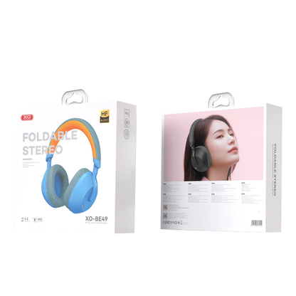 Handsfree Bluetooth XO Design BE49 Qiyue, A2DP, ANC, Modrá