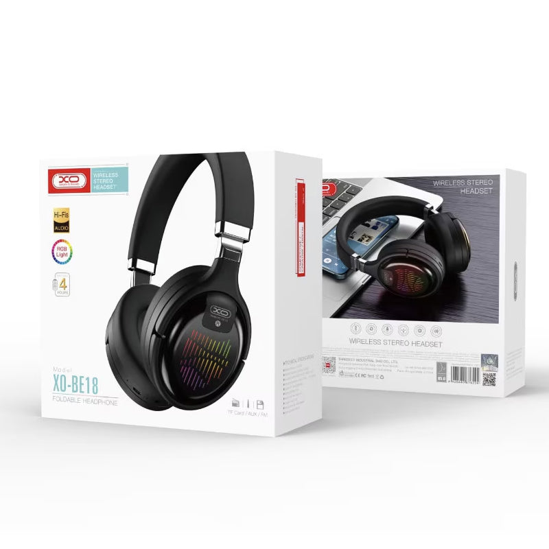 Handsfree Bluetooth XO Design BE18 Glare, A2DP, Černá