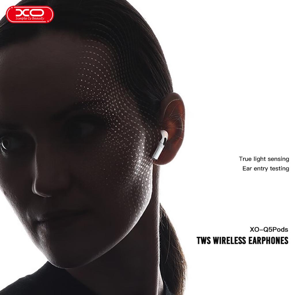 Handsfree Bluetooth XO Design Q5 Pods, TWS, Bílá