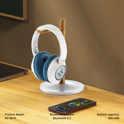Handsfree Bluetooth XO Design BE43, A2DP, Modrá