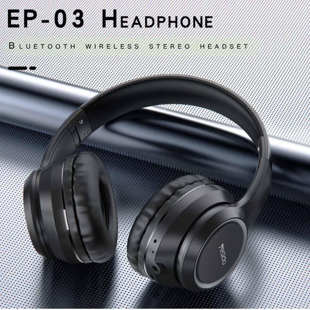 Handsfree Bluetooth Yesido EP03, A2DP, Černá