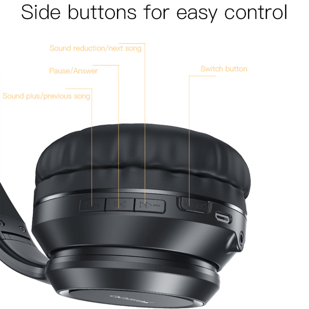 Handsfree Bluetooth Yesido EP03, A2DP, Černá