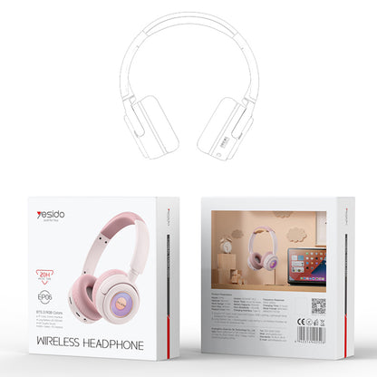 Handsfree Bluetooth Yesido EP06 Kids, A2DP, Černá