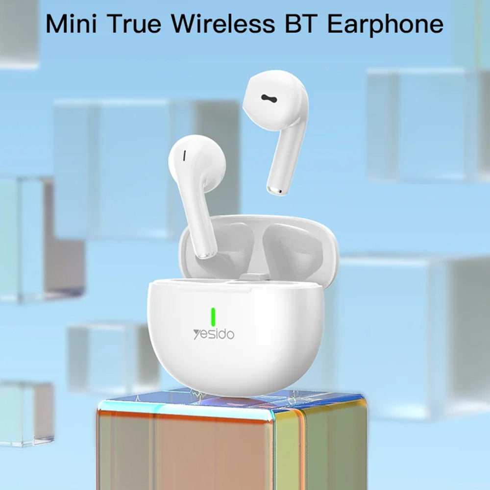 Handsfree Bluetooth Yesido TWS18, TWS, Bílý