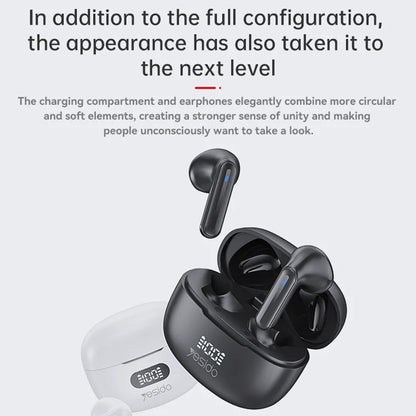 Handsfree Bluetooth Yesido TWS19, TWS, Černá