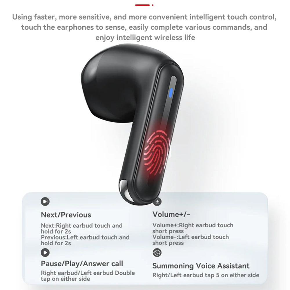 Handsfree Bluetooth Yesido TWS19, TWS, Černá