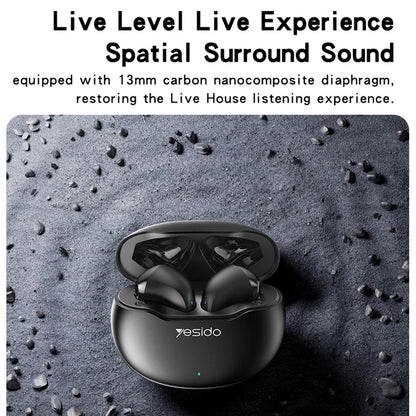 Handsfree Bluetooth Yesido TWS21, TWS, Bílý