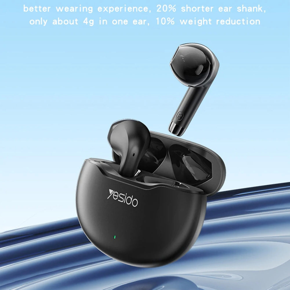 Handsfree Bluetooth Yesido TWS21, TWS, Černá